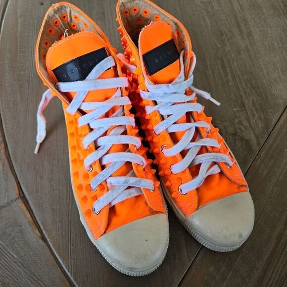 Gienchi Hi Top Sneaker Studded Made In Italy Allstar size 40 - Picture 2 of 14